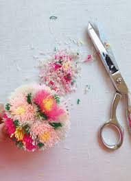 Maybe you would like to learn more about one of these? Diy Floral Pom Poms Honestly Wtf