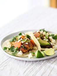 Replacing tortillas for lettuce is a great way to make tacos even lighter or even gluten. Spicy Fish Tacos Foodiecrush