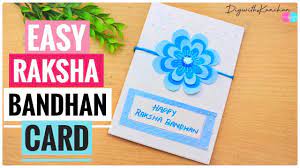 Here we will share best steps for making rakhi at home handmade. Easy Raksha Bandhan Card Making How To Make Rakhi Card Easy Rakhi Card Diywithkanchan Youtube