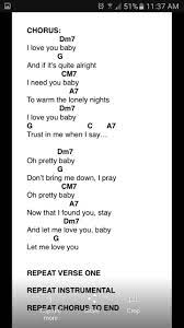Can T Take My Eyes Off Of You Page 2 Guitar Chords For Songs Ukulele Songs I Love You Baby