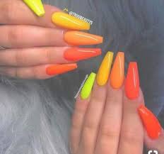 Yellow And Black Acrylic Nail Designs 24 Best Ideas Nails Acrylic Yellow Black Girl Neon Nails Acrylic Nails Cute Acrylic Nails