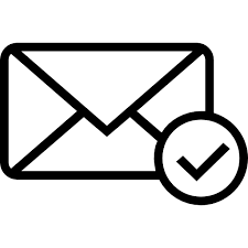 &iacute;cone Email, verificado, descritos, de interface, de simbolos, de ...