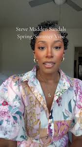 I think I found the perfect Spring/Summer sandal from @stevemadden 🤍🖤 its  giving Chanel Vibes . #ladyofleisure #luxurylifestyle #blackwomeninluxury  #blackgirlswhoblog #browngirlblogger ...