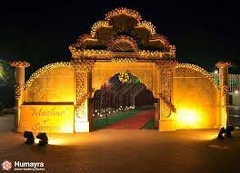 See more ideas about wedding gate, wedding entrance decor, wedding entrance. Yellow Night Gate Humayra