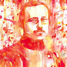 MAX STIRNER Watercolor Portrait