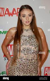 Gia Derza attends the 2020 Adult Video News AVN Awards at The Joint inside  Hotel Hard Rock & Casino in Las Vegas, Nevada, USA, on 25 January 2020. 