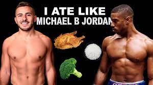 I Ate Like Michael B Jordan For One Day Youtube