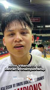 WATCH: Alvin Villanueva of the Letran Squires shared his thoughts
