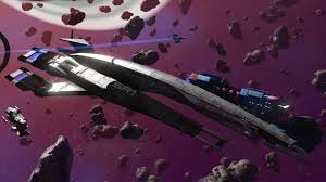 The big brothers to freighters, these technological marvels can use their jump drives to get directly from. Mass Effect S Normandy Is Now In No Man S Sky Ign
