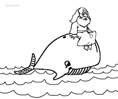 Coloring pages of a beluga whale. Printable Jonah And The Whale Coloring Pages For Kids