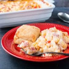 Mar 22, 2021 · this casserole is made with ham and pasta tossed in a creamy cheesy sauce (much like a mac and cheese)! Ham Potato Casserole Little Sweet Baker