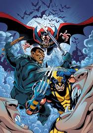 Blade Wolverine And Dracula By John Royle Marvel Comics Vintage Wolverine Marvel Marvel Heroes