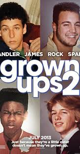 And there is another twist in the tale for which you must watch the movie on the big screen! Grown Ups 2 2013 Imdb Ris