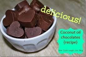 Coconut Oil Chocolate Recipe Coconut Oil Chocolate Healthy Sweets Chocolate Recipes