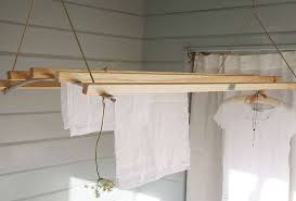 How to make a diy clothes drying rack. 10 Easy Pieces Wooden Laundry Racks Remodelista