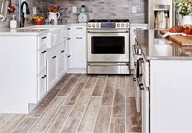 Tile has simplicity and functional colours and design. Tile Wood Look Flooring Ideas