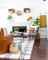 17 Modern Fall Decorating Ideas To Create A Cozy Retreat Jane At Home In 2020 Modern Fall Decor Fall Living Room Elegant Home Decor