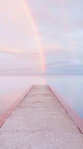 Magical Pastel Background Lake Rainbow Pastel Background Wallpapers Pastel Pink Aesthetic Aesthetic Backgrounds