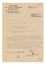 Maybe you would like to learn more about one of these? Letter Dismissing Heinrich Ziegler From His Position At The Velten Maternity Center 1933