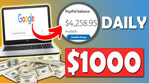 Many successful freelancers can earn an average of 50 cents to a dollar per word. Earn Up To 1 000 A Day Using Google For Free Make Money Online 2021 Criamos Site