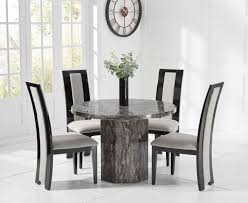 Shop storage for every room. Coruna Round Grey Dining Table