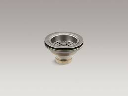 Looking for kohler strainer sink? Standard Plumbing Supply Product Kohler K 8799 Vs Duostrainer Kitchen Sink Strainer Vibrant Stainless Steel