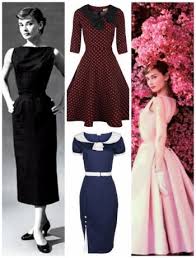 Audrey Hepburn Style Retro Vintage Dresses With Sleeves Audrey Hepburn Style Dresses Audrey Hepburn Style Vintage Dresses