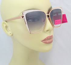 Las mejores ofertas en Gafas de sol Ojo de Gato Betsey Johnson Dorado para  Mujeres