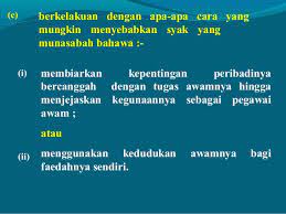 Posted by kissmiptho.blogspot.com at 19:10. Perintah Am Bab D Kelakuan Dan Tatatertib