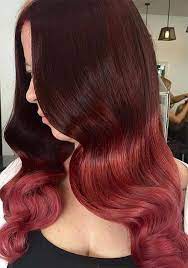 This product comes in several different shades of red ranging from more orange toned, to pinker hues. 21 Dark Red Hair Ideas Cherrycherrybeauty