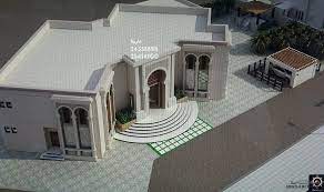 فيلا يتصميم مميز من مارينا للاستشارات الهندسية model house plan house outside design modern exterior house designs