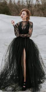 24 Black Wedding Dresses With Edgy Elegance Gothic Wedding Dress Fancy Wedding Dresses Black Wedding Dresses
