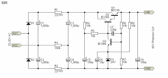 Dan output dari power amplifier ini mengandung tegangan dc kurang lebih 63 volt , dengan arus dan tegangan yang sebesar ini , power. 48v Phantom Feed Supply For Microphones