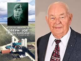 Joseph “Joe” van den Ouweland Surrounded by his loving family