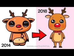 Draw So Cute Christmas Art Youtube Cute Drawings Holiday Cartoon Christmas Drawing