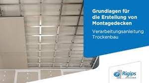 Wir bekommen dieser art von fesselnde fotografien von online und beurteilen eines der. Erstellung Von Montagedecken Rigips Verarbeitungsanleitung Trockenbau Youtube