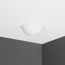 The white wire of the ceiling light will be attached to the white wire coming from the mounting. Cable Cup Ceiling Lamp Wire Cover Black White Smartasaker