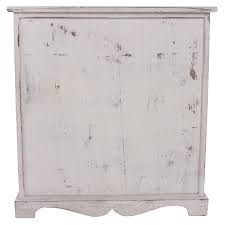 Wunderschone vintage kommode in rose mit weiss im angesagten shabby. Vintage Weiss Shabby Look Kommode Schrank Mit 3 Korben 63x60x30cm