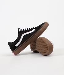 Black And Gum Vans Vans Old Skool Pro Shoes Black White Medium Gum Mens Vans Shoes Shoes Fashion Photography Vans Old Skool