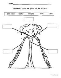 A short, printable book about african animal early readers. Label The Volcano Worksheet Volcano Worksheet Volcano Science Projects Volcano