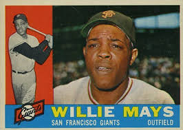 Willie mays has become on iconic figure and a fan favorite. Willie Mays Baseball Cards Through The Years 1951 1974