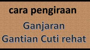 At most sections, the federal route 343 was built under the jkr r5 road standard, allowing maximum speed limit of up to 90 km/h. Bahagian Pasca Perkhidmatan Pencen Soal Jawab Hal Ehwal Persaraan Tajuk Gantian Cuti Rehat Gcr Di Tahun Persaraan Soalan Berapakah Had Maksimun Kelayakan Cuti Rehat Yang Boleh Diambil Sebagai Gcr Oleh