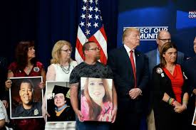 Trump cites out-of-context immigrant crime statistics in honoring 'angel families' - ABC News