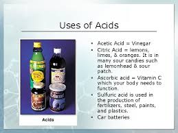It can also replace many of our domestic cleaning products. Acids Bases They Are Everywhere In Your Food