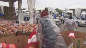 Houston food bank's top 2 competitors are houston food bank (official page) and culinary heritage institute. 5 000 Packages Of Free Meals Will Be Handed Out At Nrg Khou Com