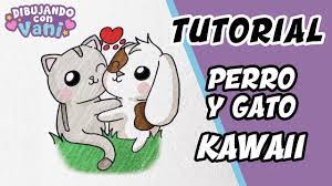 Como Dibujar Perro Y Gato Kawaii Dibujos Faciles Paso A Paso Draw Do Dibujo Gato Facil Como Dibujar Un Perro Como Dibujar Como perros y gatos es una pelicula de aventura familiar de 2001, dirigida por lawrence guterman. como dibujar perro y gato kawaii