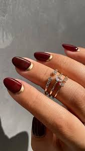Here's a gallery of our handpicked burgundy nail designs for every. Pretty Ways To Wear Burgundy Nails This Autumn Burgundy Nail Colours