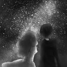 Motivational video.we are all in the gutter, but some of us are looking at the stars. Anime Couple Under The Stars