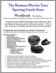 Sporting Goods Store Business Plan Business Planning Sports Business Fun Sports
