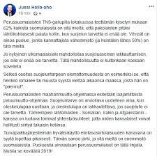 2/2 jos trump olisi tviittaillut (ja ehkä tviittailikin). Jussi Halla Aho On Twitter